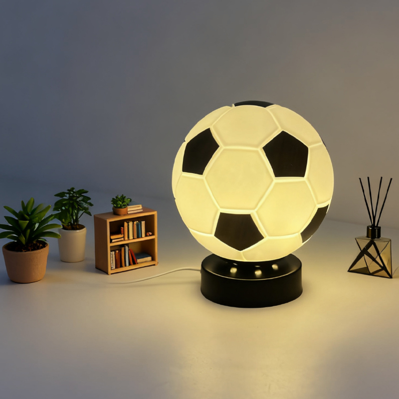 Lighting Decorative - Lámpara de Mesa LED de Fútbol,