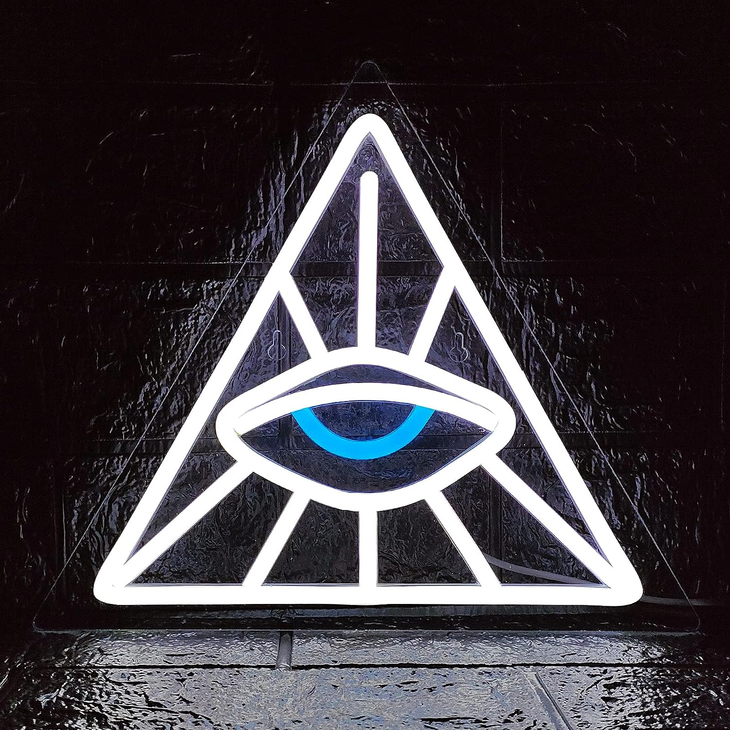 Outdoor Lighting Decor Ideas - Letrero LED de Neón con Ojo