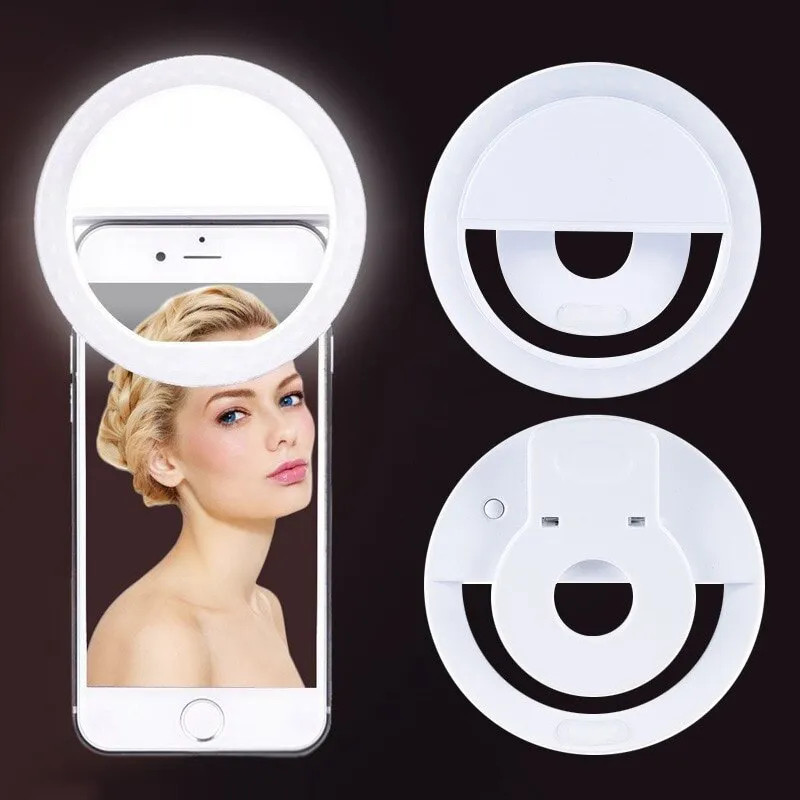 Lighting Gallery - Anillo de luz LED recargable por