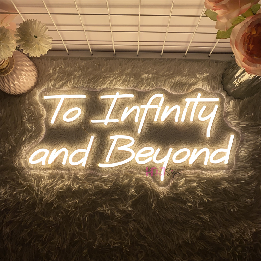 Lighting Decor And Beyond - Letreros Led de neón para infinito