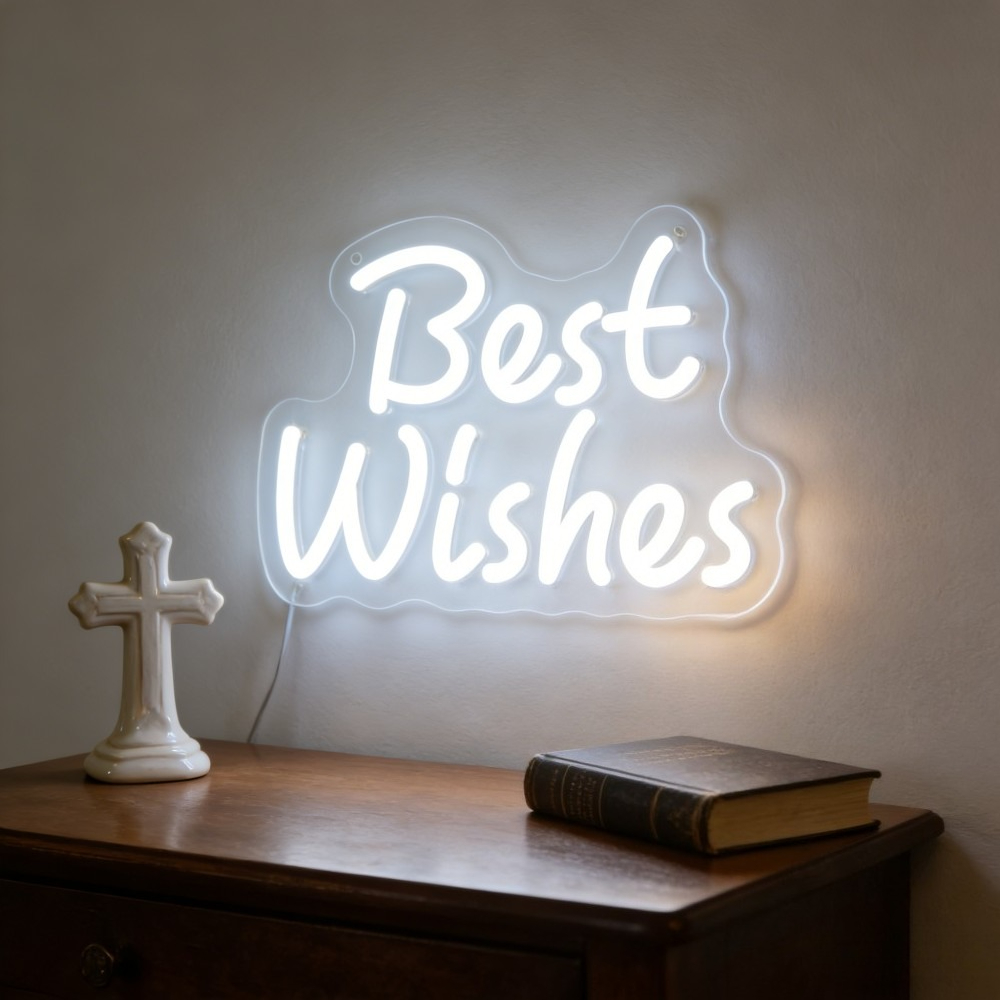 Outdoor Lighting Decor Ideas - Letrero Luminoso LED de Neón con