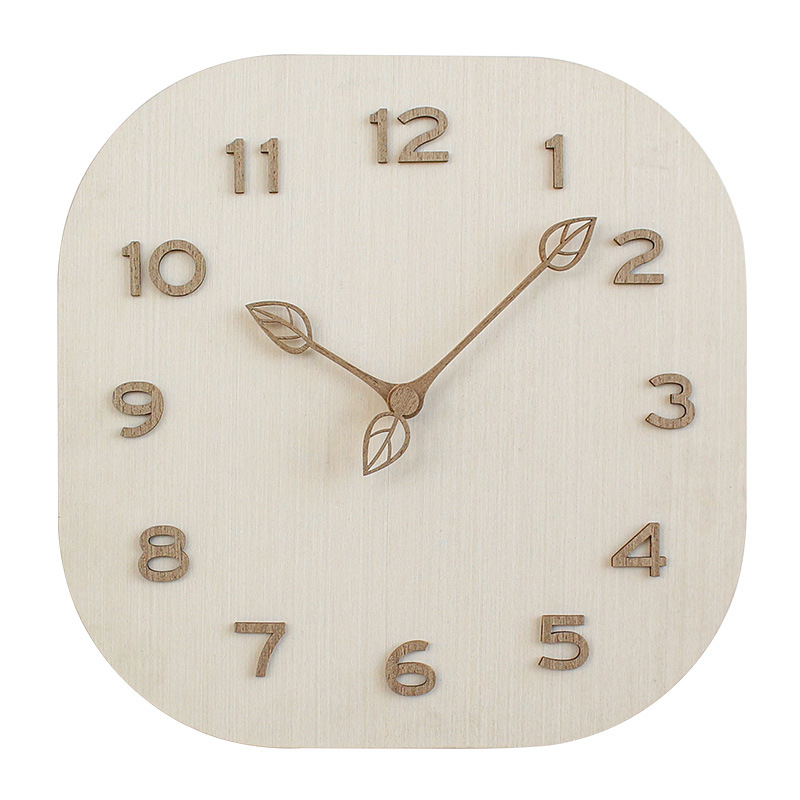 Lighting Home Decor Wall Clocks - Reloj de pared con personalidad moderna,