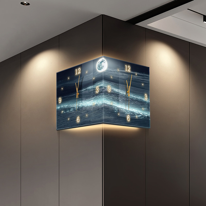 Lighting Home Decor Wall Clocks - Relojes de Pared Digitales LED, Reloj