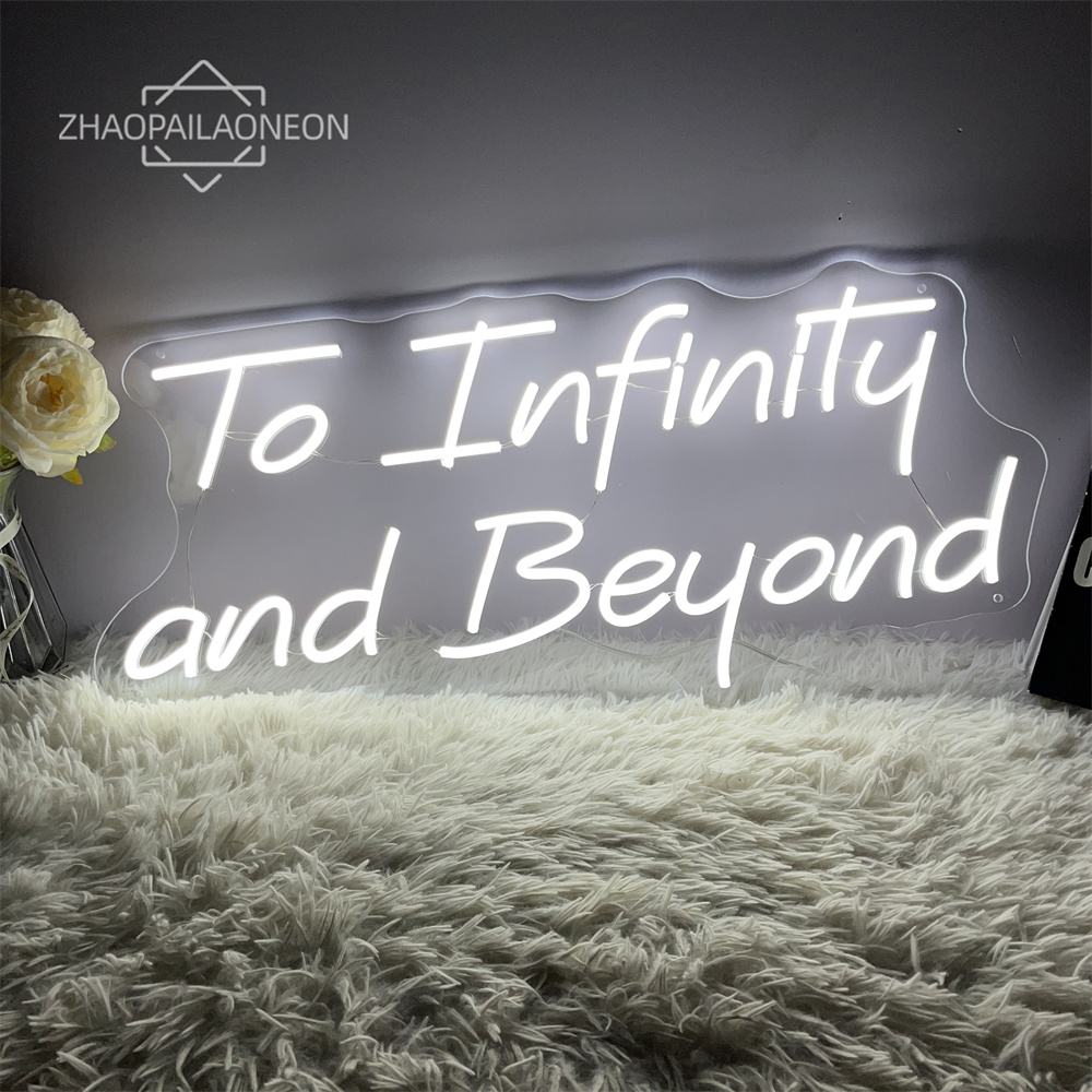 Lighting Decor And Beyond - Letrero Led de neón para Infinity