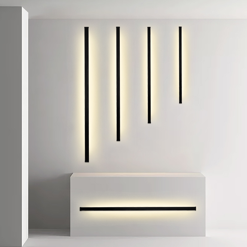 Lámpara de Pared LED Negra Mod - Foyer Lighting Wall Decor reseña y precio