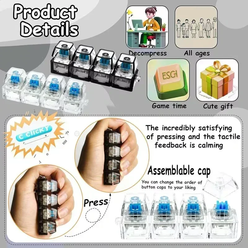 Llavero LED con Teclado y Boto - Office Lighting Decor reseña y precio