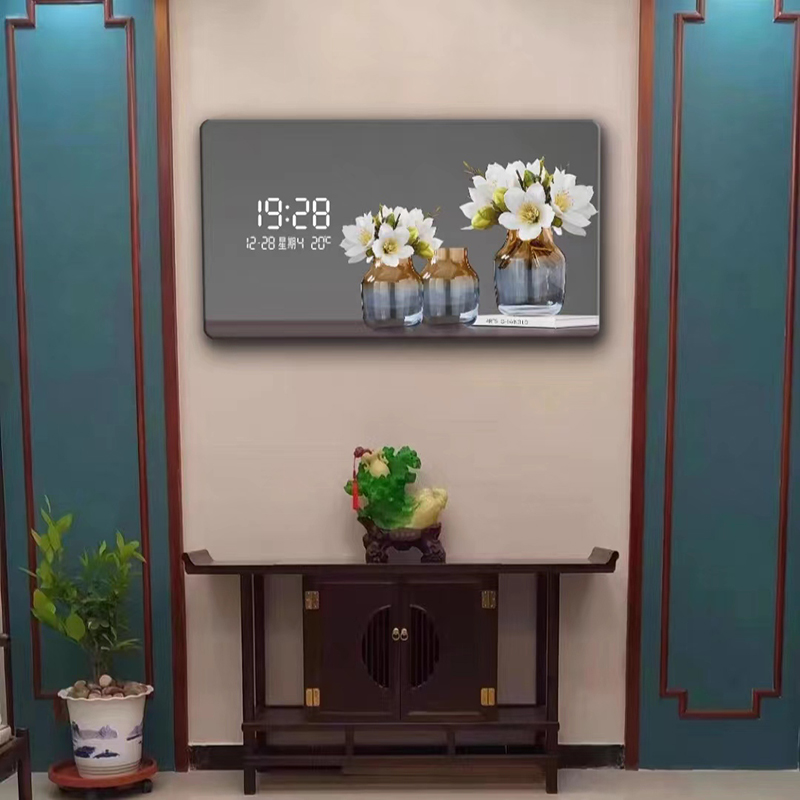Reloj de pared Digital con pat - Lighting Home Decor Wall Clocks reseña y precio