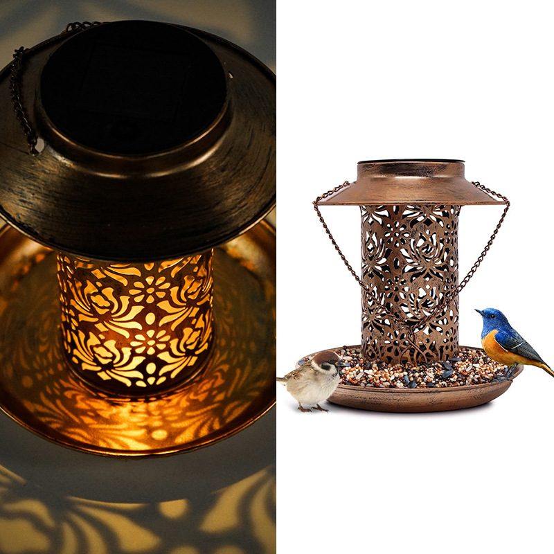 Comedero para Pájaros Solar de - Outdoor Lighting Decor Ideas reseña y precio