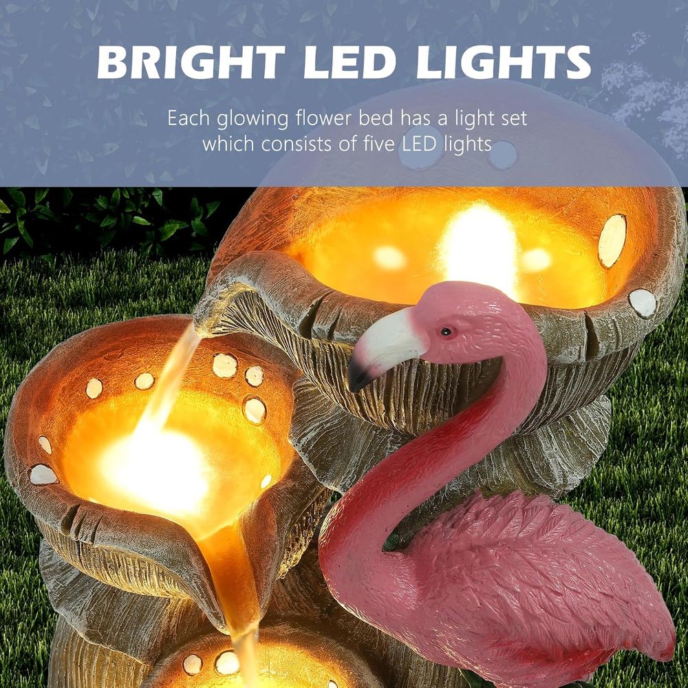 Cascadas de Jardín de 5 Nivele - Lighting Decoration Stand reseña y precio