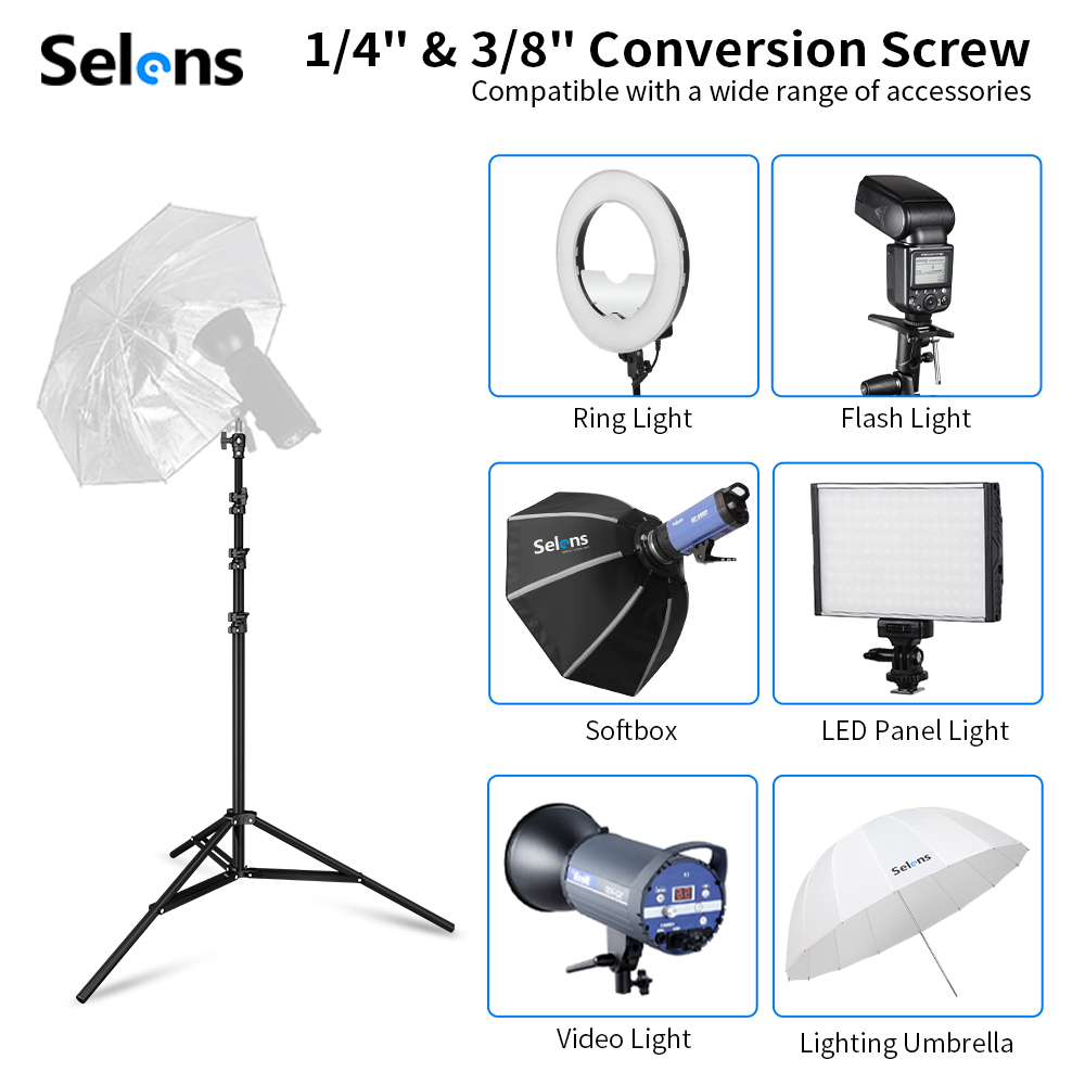 Selens Soporte de Luz con Amor - Lighting Gallery reseña y precio