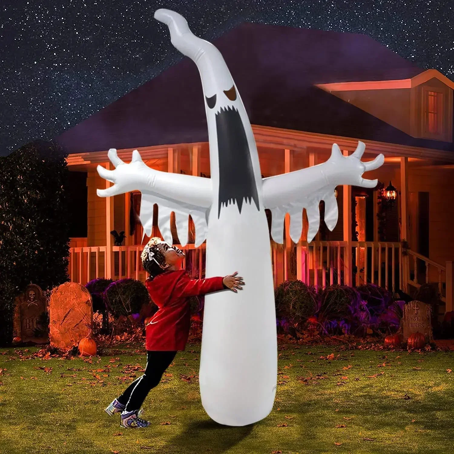 Fantasma aterrador inflable de - Outdoor Lighting Wedding Decor reseña y precio