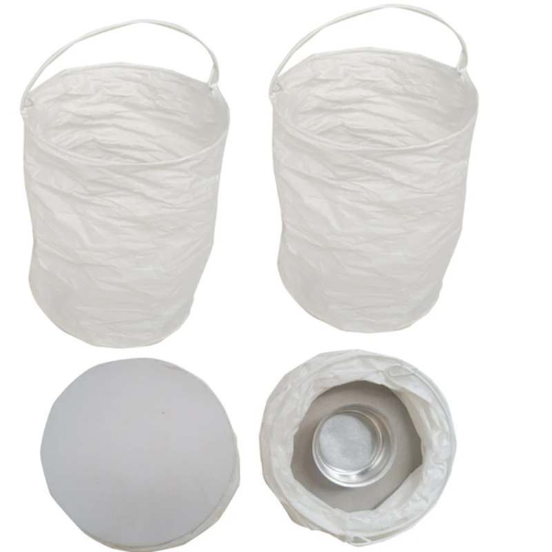 Linterna de papel recta blanca - Outdoor Lighting Wedding Decor reseña y precio