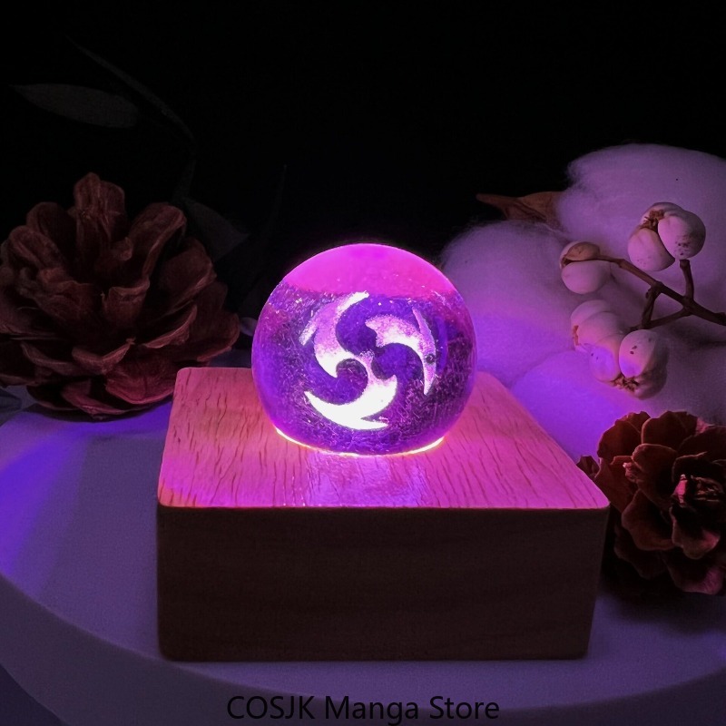 Lámpara de Noche con Bola de C - Elements Lighting Decor reseña y precio