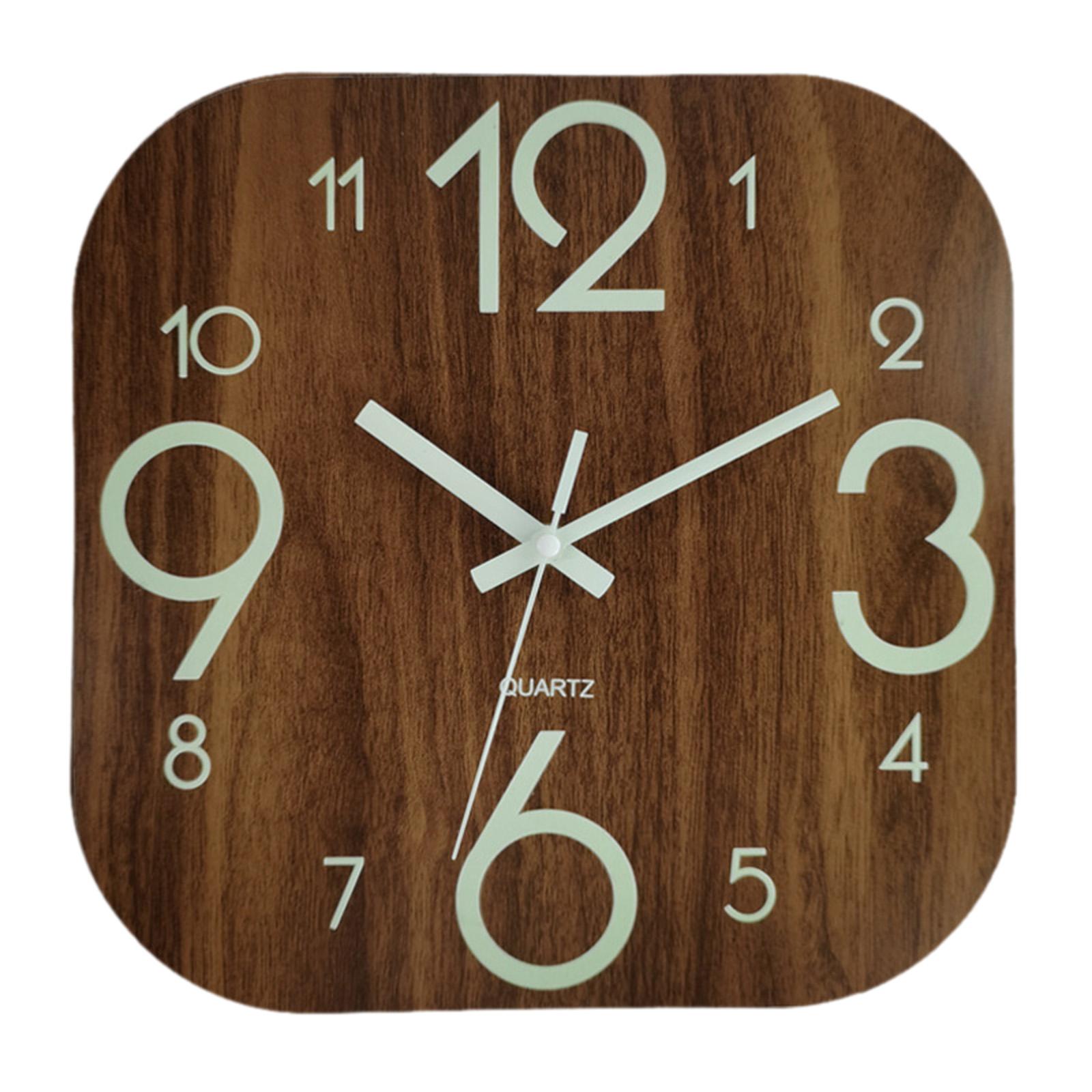 Reloj de pared cuadrado de 30c - Lighting Home Decor Wall Clocks reseña y precio