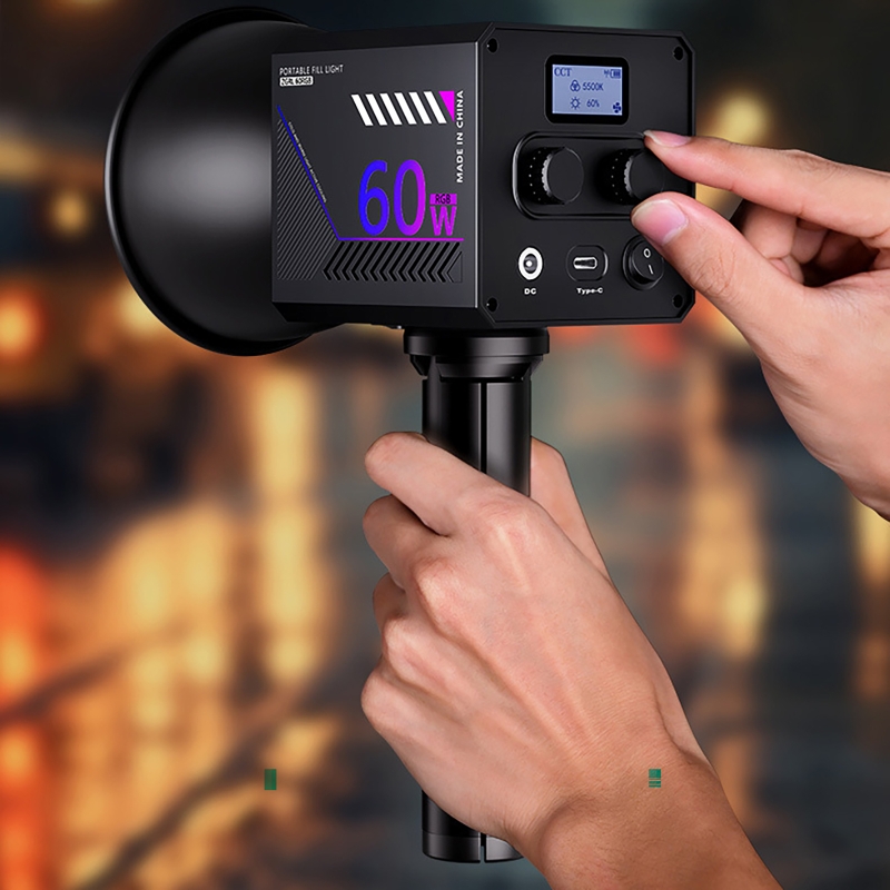 Luz de Video RGB de 60W, Luz L - Lighting Gallery reseña y precio
