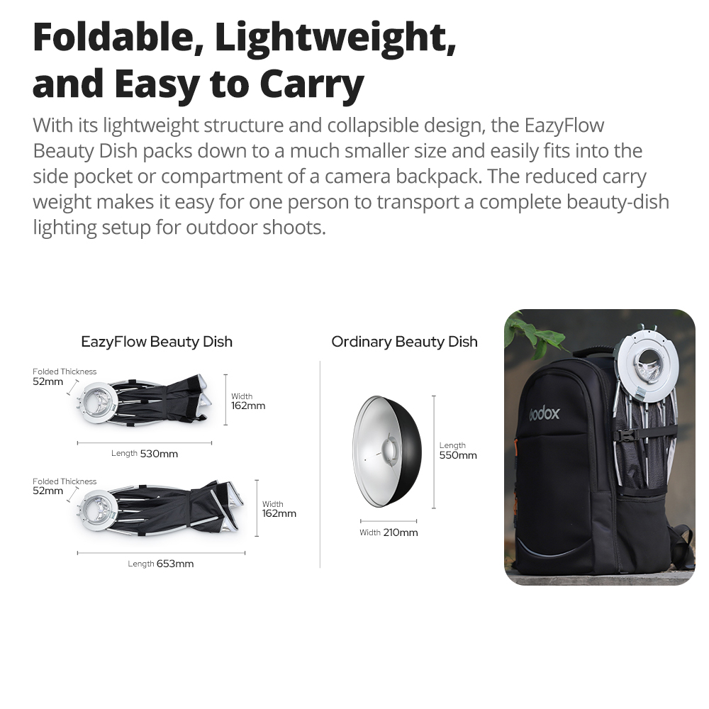 Nuevo Godox EazyFlow Beauty Di - Lighting Gallery reseña y precio