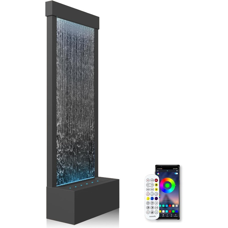 Fuente de cascada para interio - Lighting Decoration Stand reseña y precio